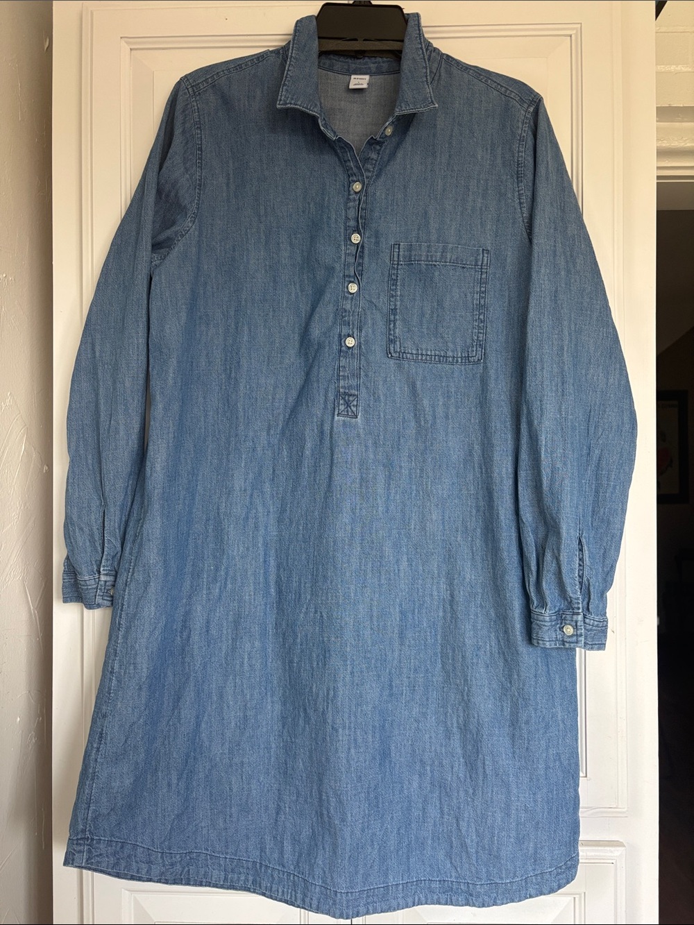 Old Navy Large Blue Denim Mini Dress
